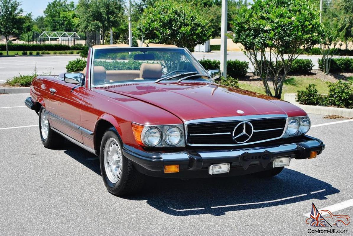 1981 Mercedes sl 380 convertible #5