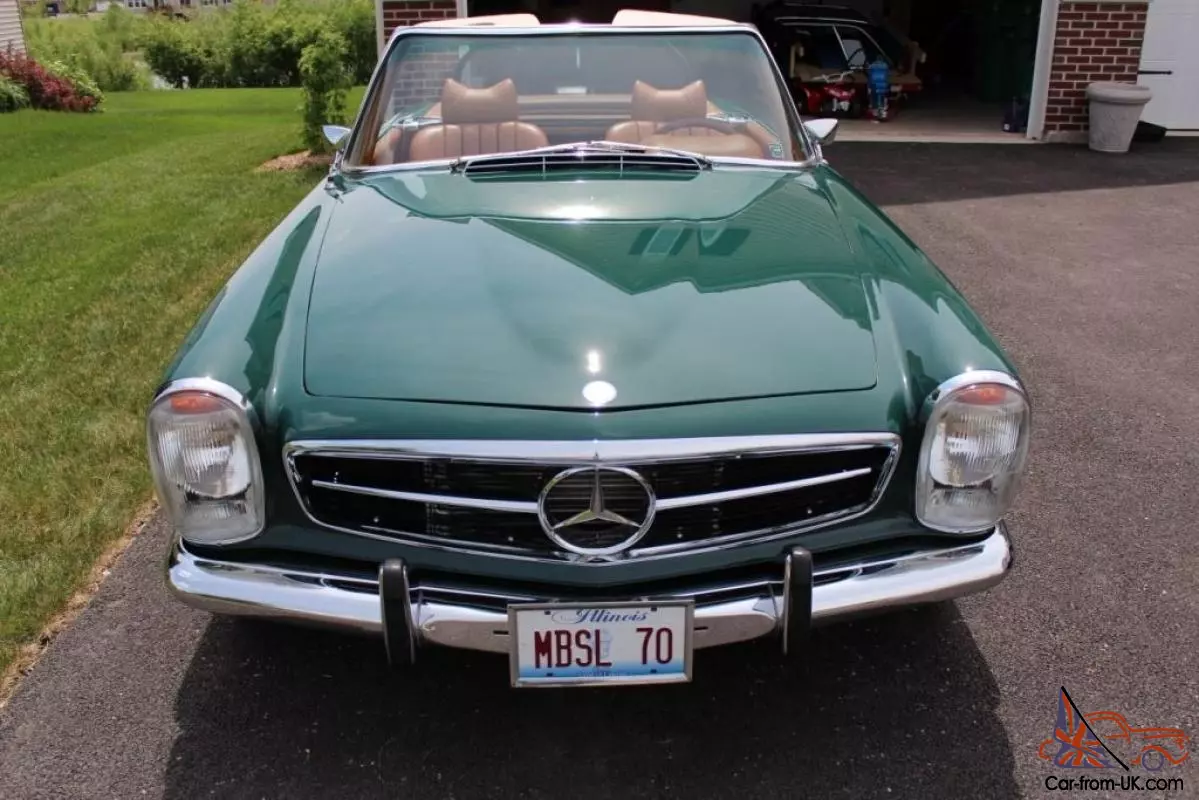 Mercedes 280sl convertible top #3