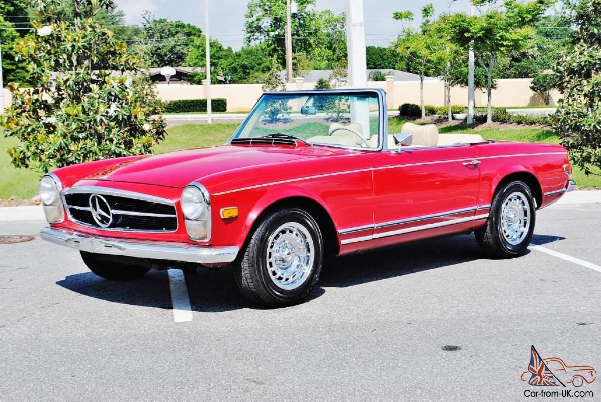 1969 Mercedes convertible for sale