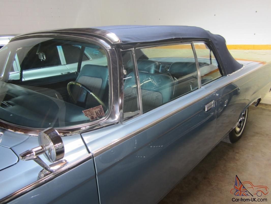 1965 Chrysler imperial crown convertible for sale #4