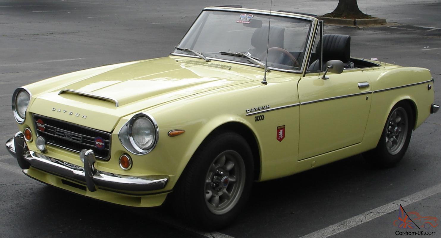 1969 Datsun Roadster Sports 2000, Excellent Condition Throughout