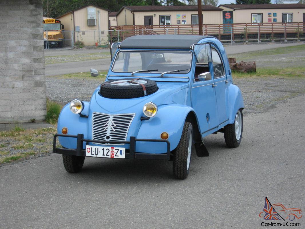 citroen 2cv 2 engines