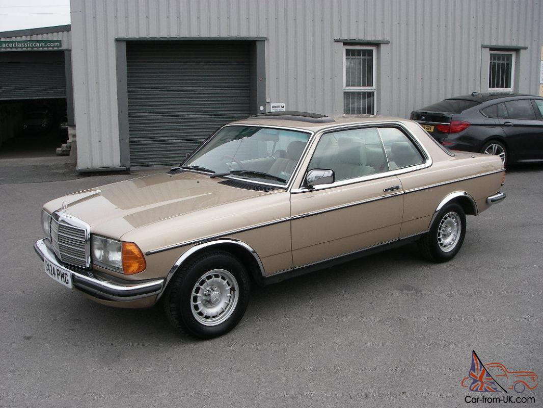 1985 MERCEDES 280CE W123 Pillarless Coupe