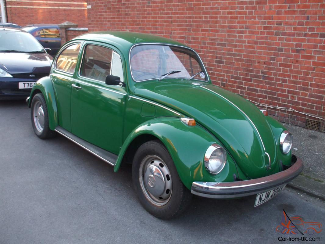 Three Owner from new 1972 VW Beetle 1300 classic