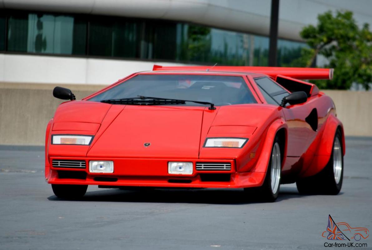 1980 Lamborghini Countach Prova V8 Tube chassis