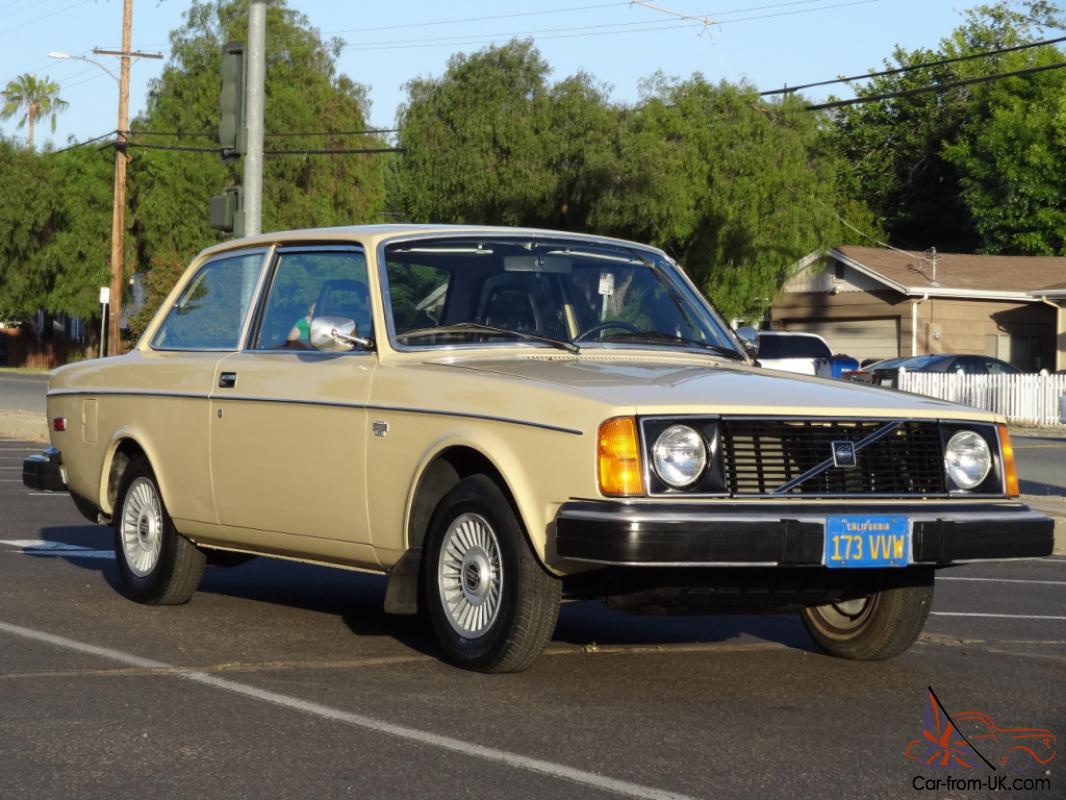 1 Owner 78 Volvo 242 Dl 240 Coupe Classic Brick Youngtimer