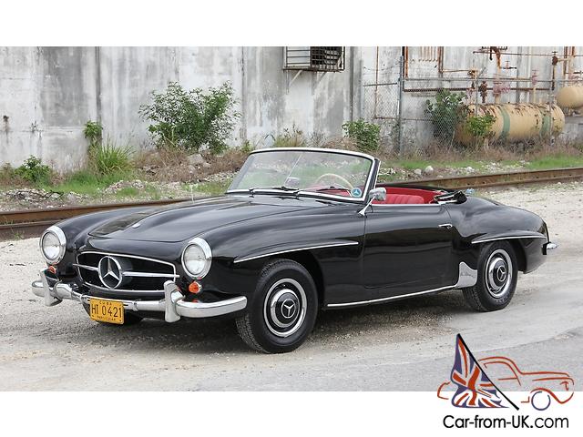 Vintage Mercedes Benz Convertible 65