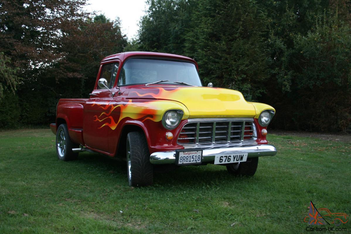 1956 chevrolet chevy hot rod pickup