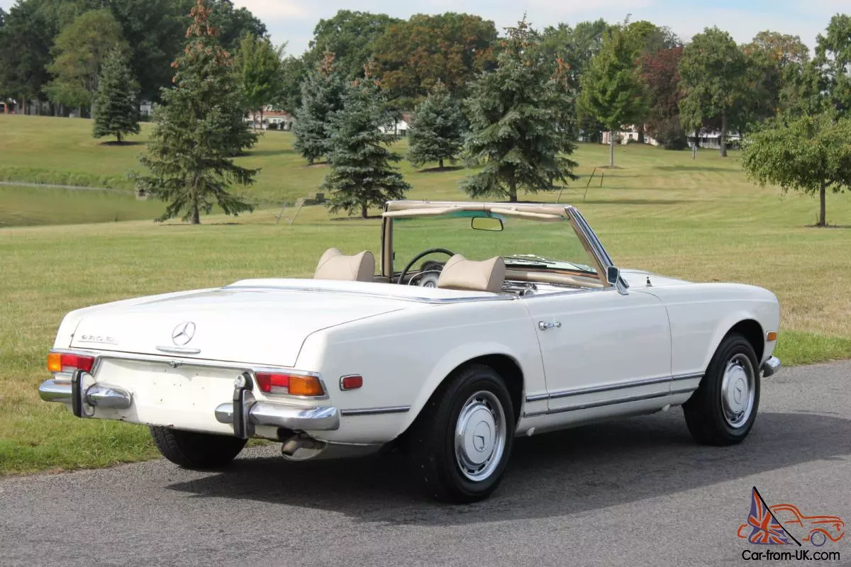 1971 Mercedes 280sl convertible #7
