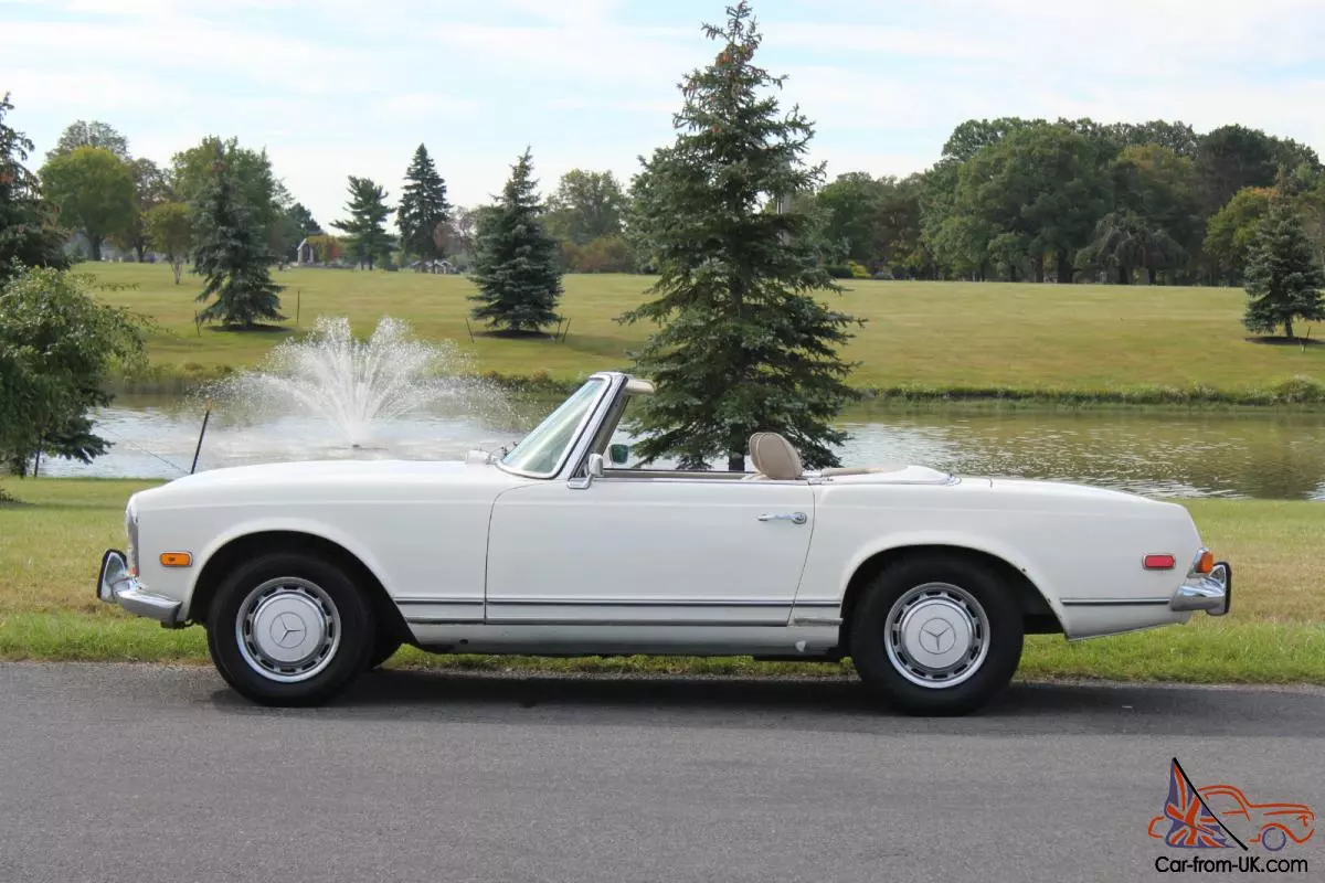 1971 Mercedes 280sl convertible #5