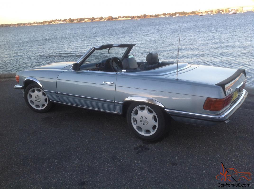 1984 Mercedes 500sl convertible #7