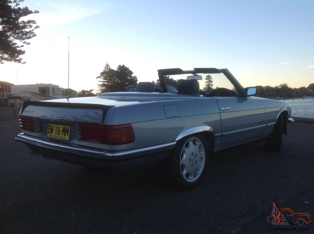 Mercedes 1984 sl 500 #5
