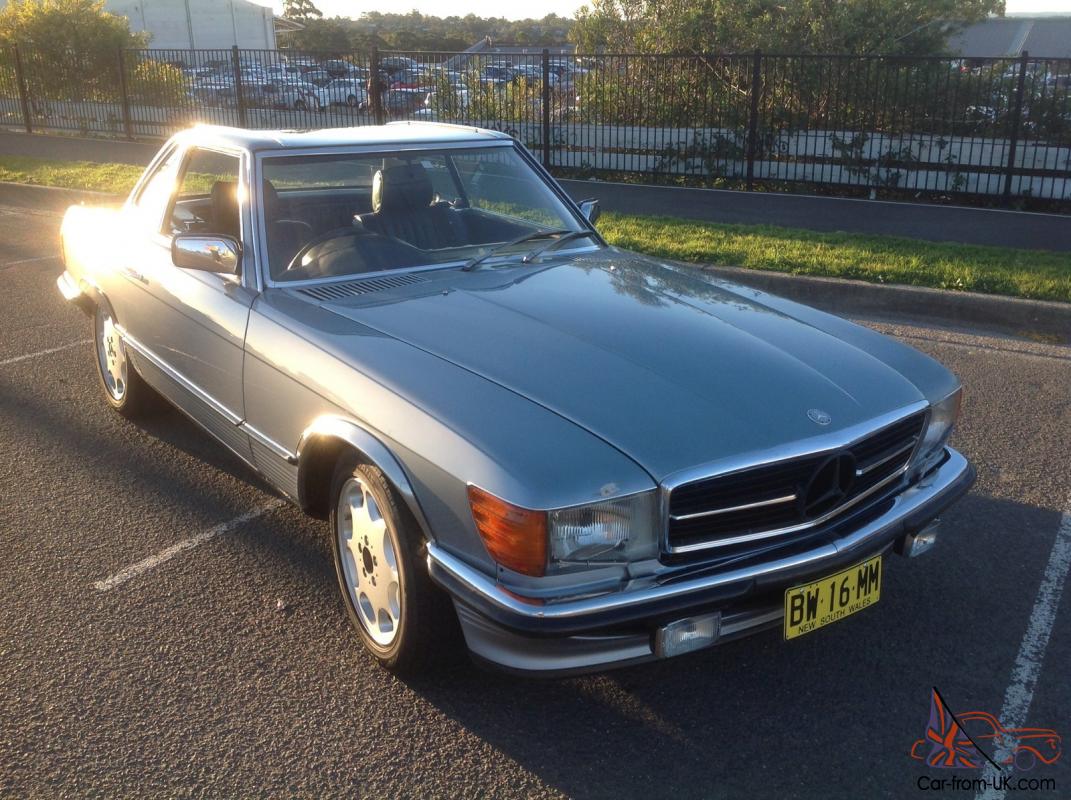 1984 Mercedes 500sl convertible #3