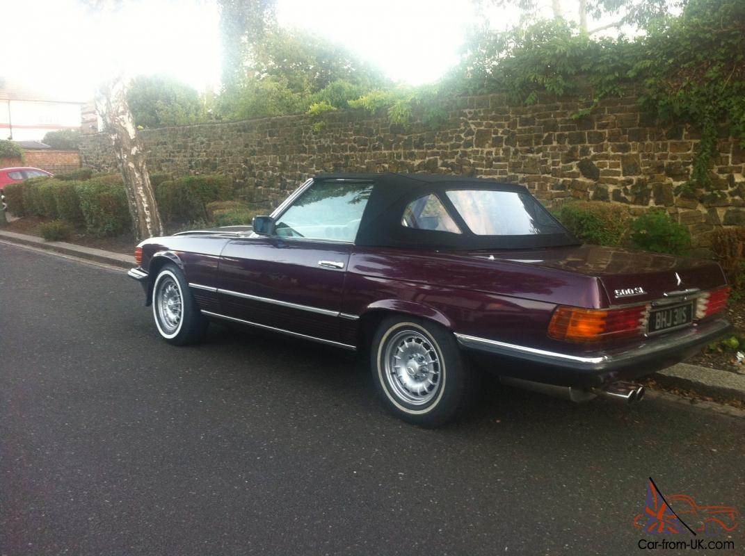 Mercedes 500sl r107 for sale