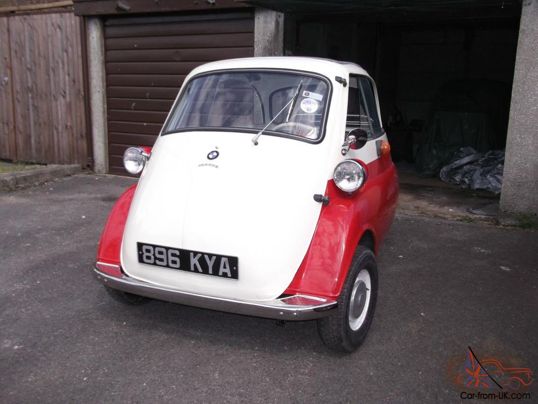 Fully restored bmw isetta 300 bubble car