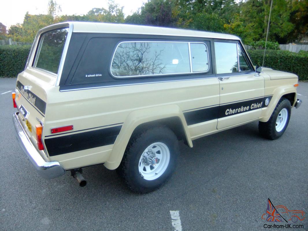 Jeep cherokee chief sj for sale #4