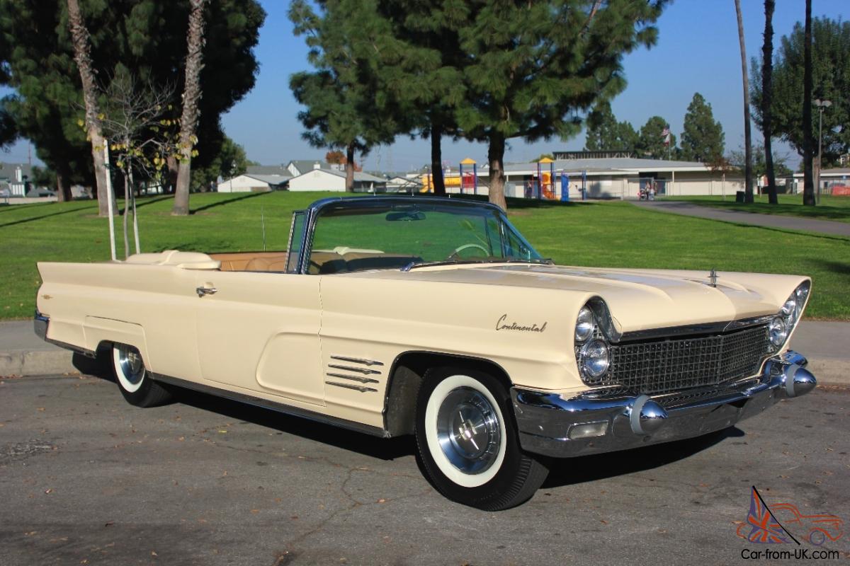 1960 Lincoln Continental MK V convertible for sale