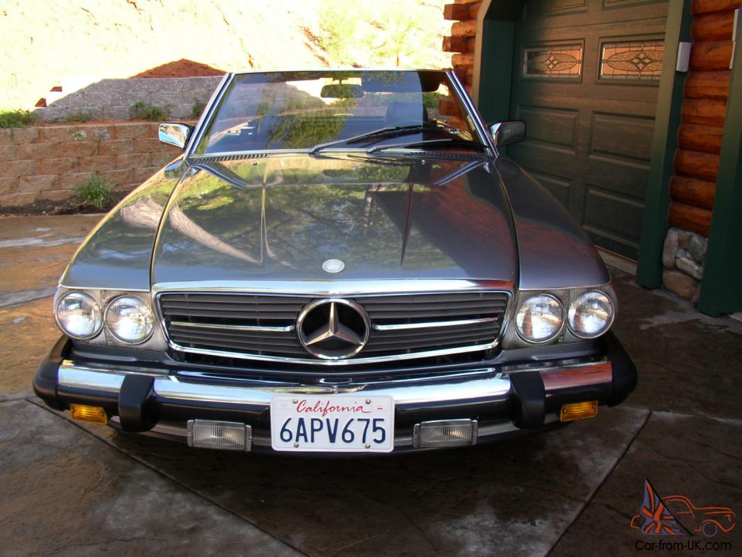 1987 Mercedes benz 560sl convertible #2