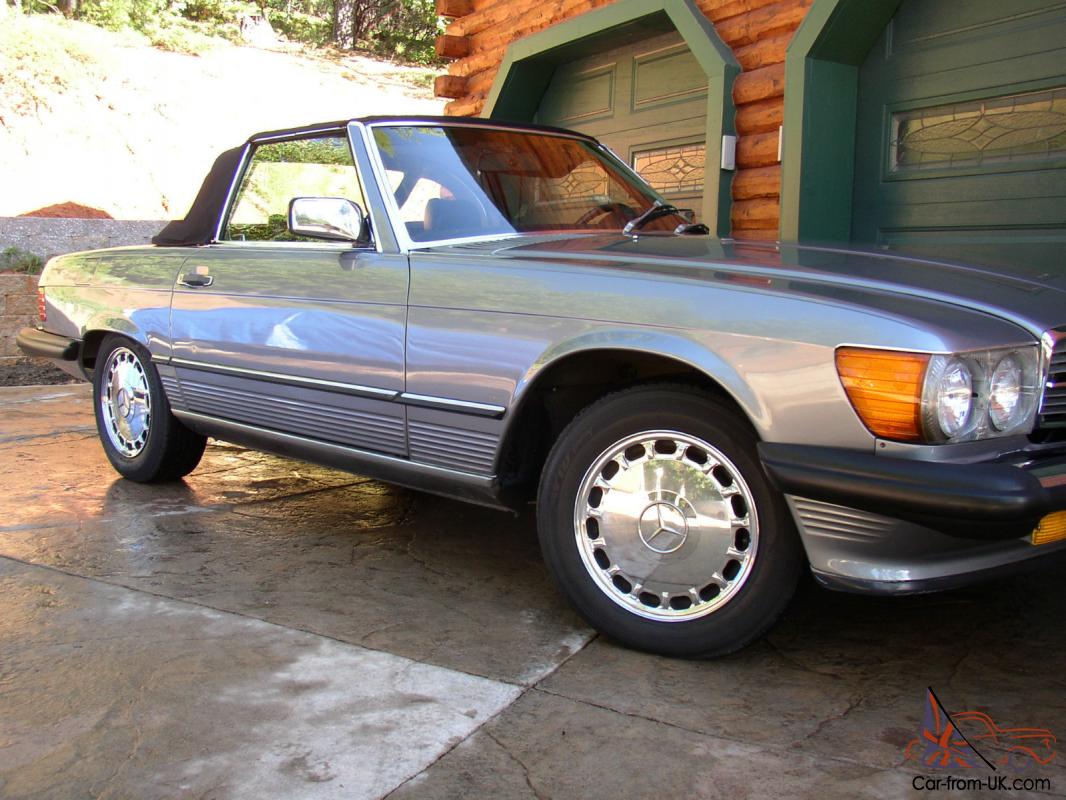 Mercedes benz 560sl convertible top #4