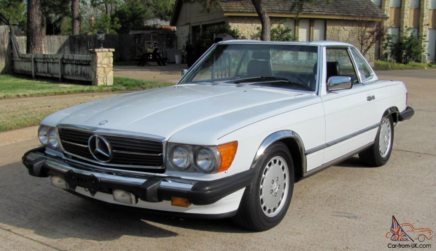 1986 Mercedes 560sl mpg