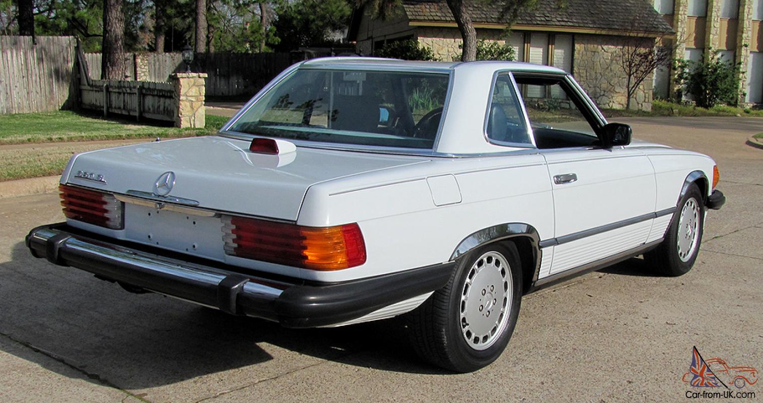1986 Mercedes benz 560sl convertible #6