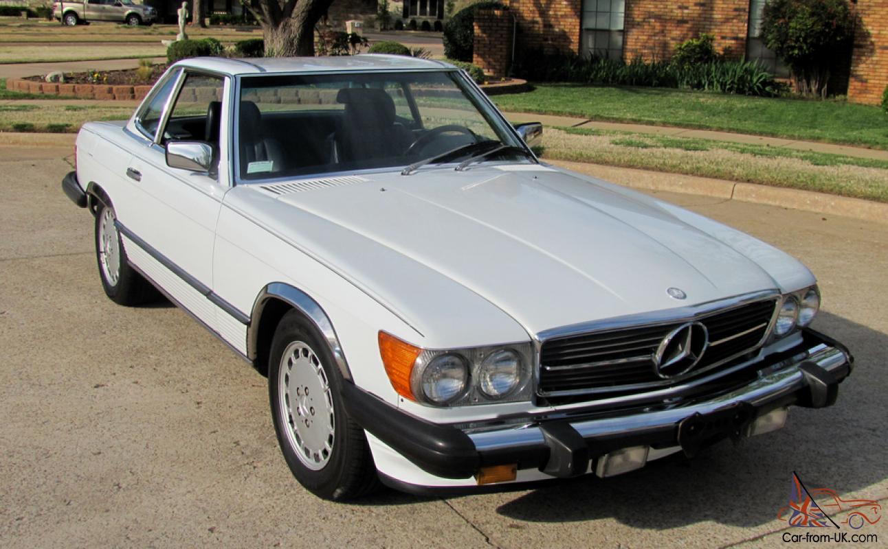 1986 Mercedes 560sl mpg #7