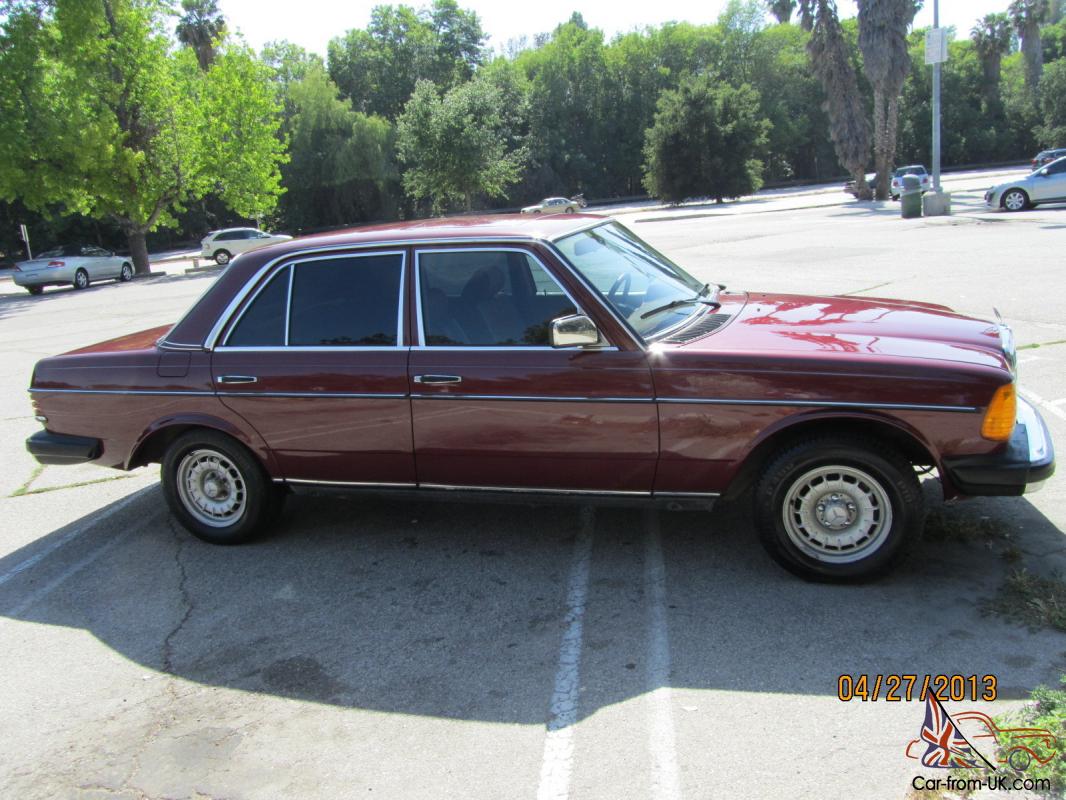 1985 Mercedes 300d turbo diesel for sale #4