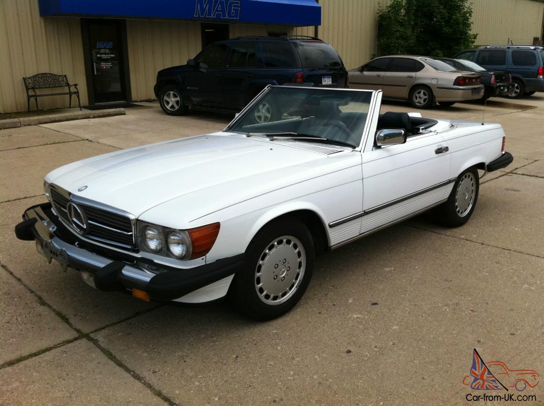 1987 Mercedes benz sl convertible #2