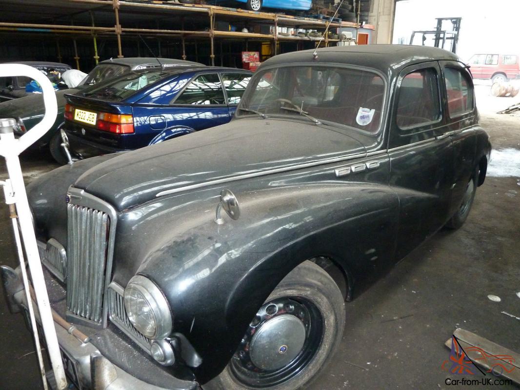  TALBOT 90 MARK 3 BLACK 1956 EX POLICE CAR CITY OF GLASGOW for sale