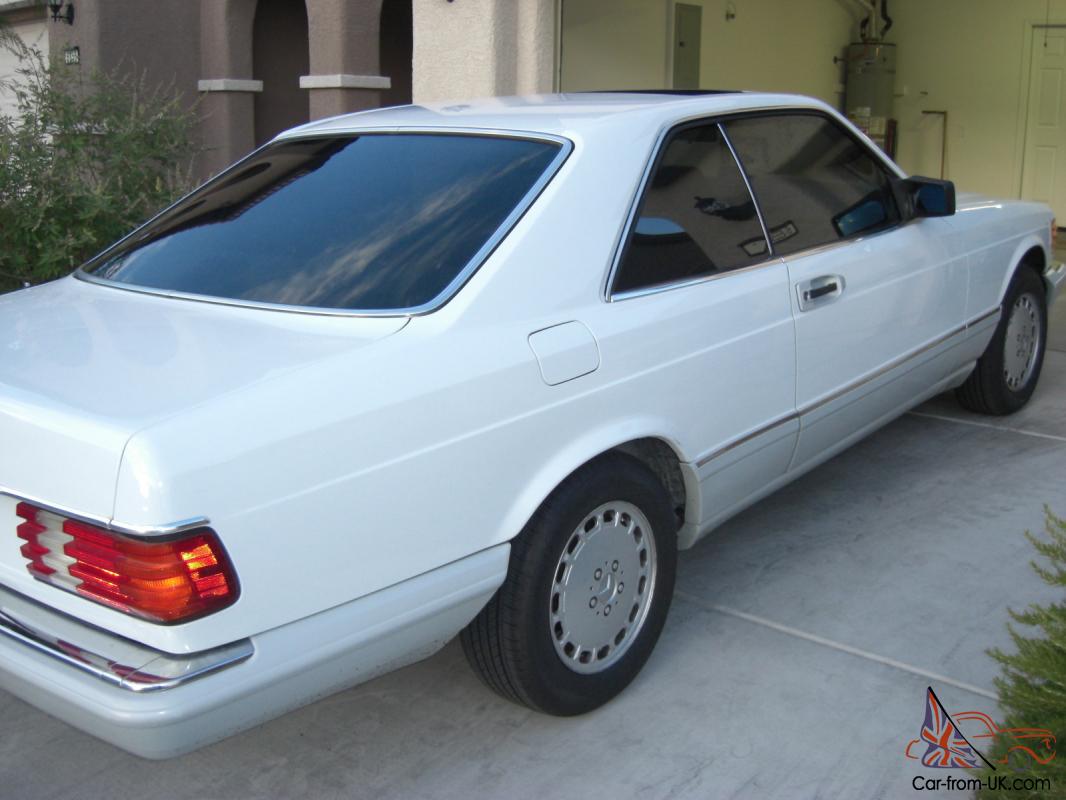 1989 Mercedes 560 sec mpg