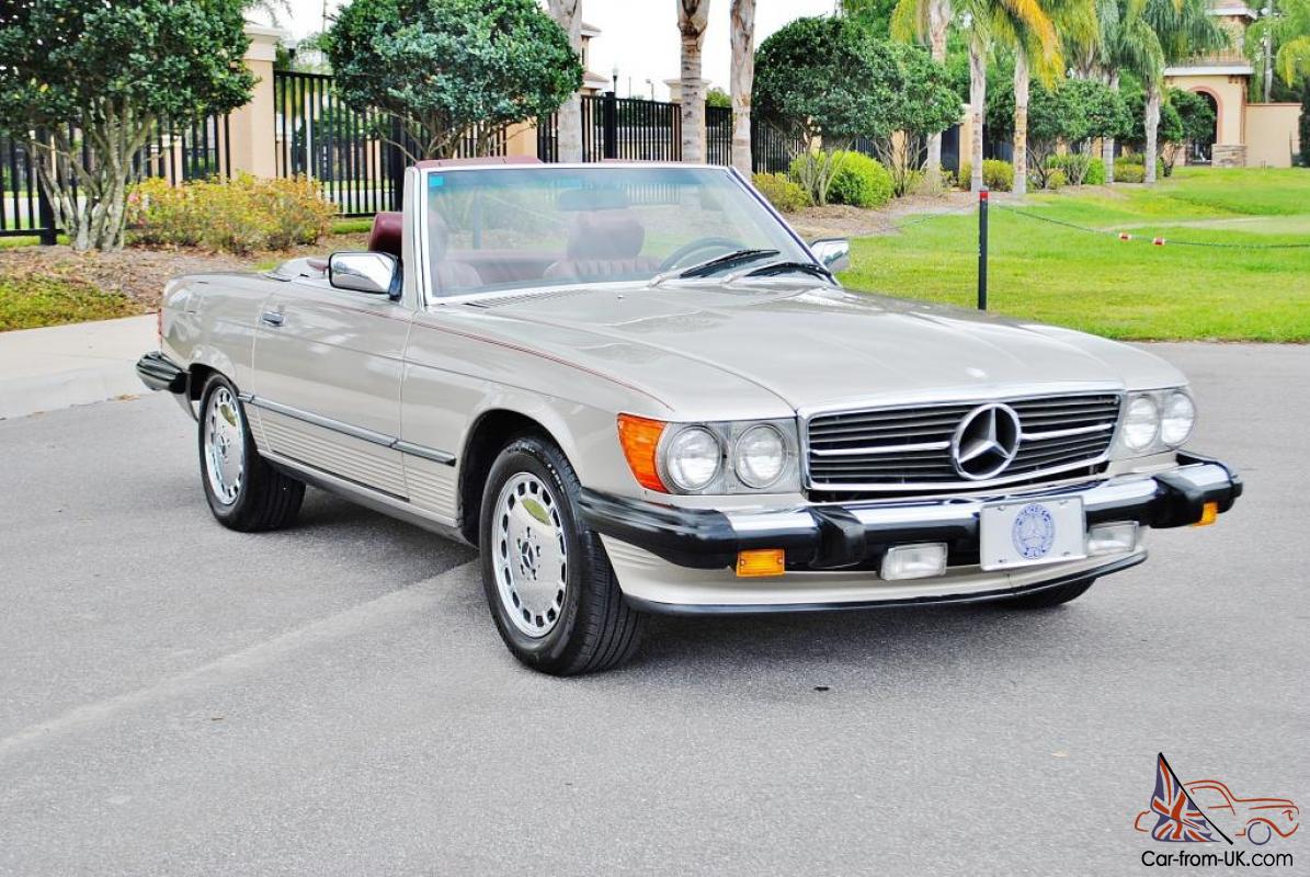 1986 560 Ebay mercedes sl #2