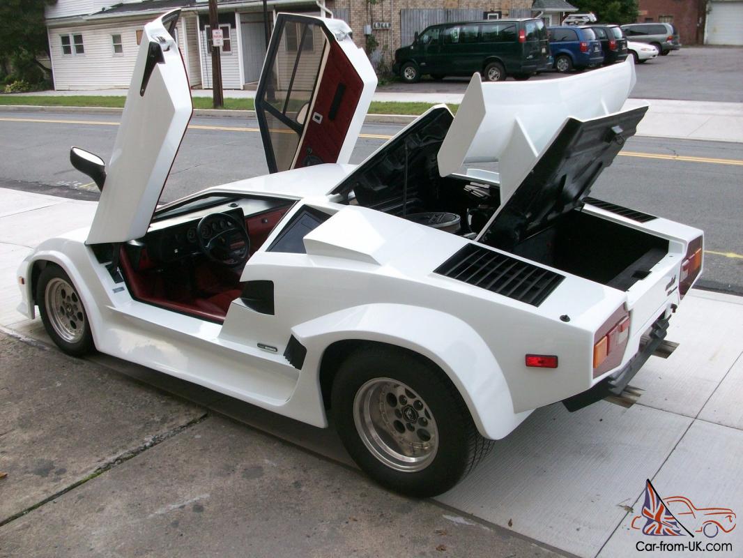 Lamborghini Countach 5000s Exact Scale Replica Registered With Worked 