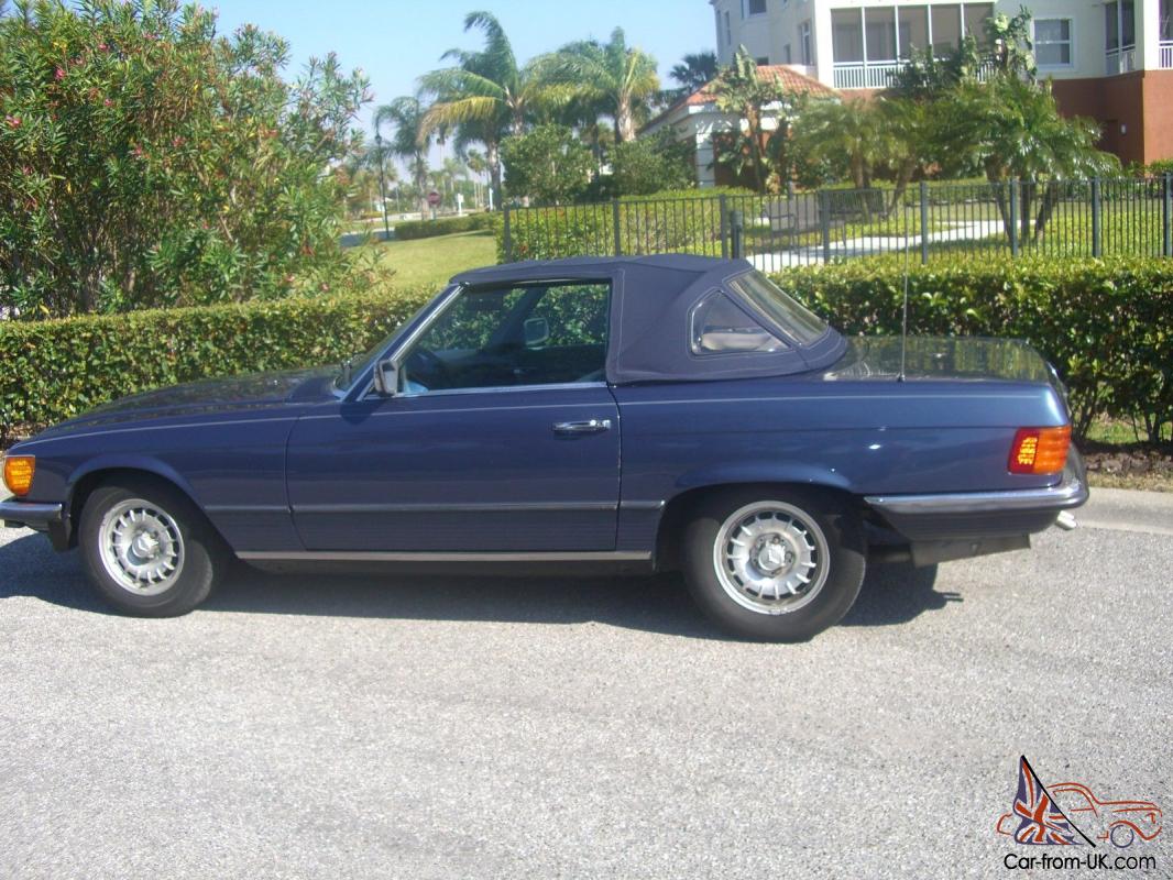 1982 Mercedes convertible for sale #4
