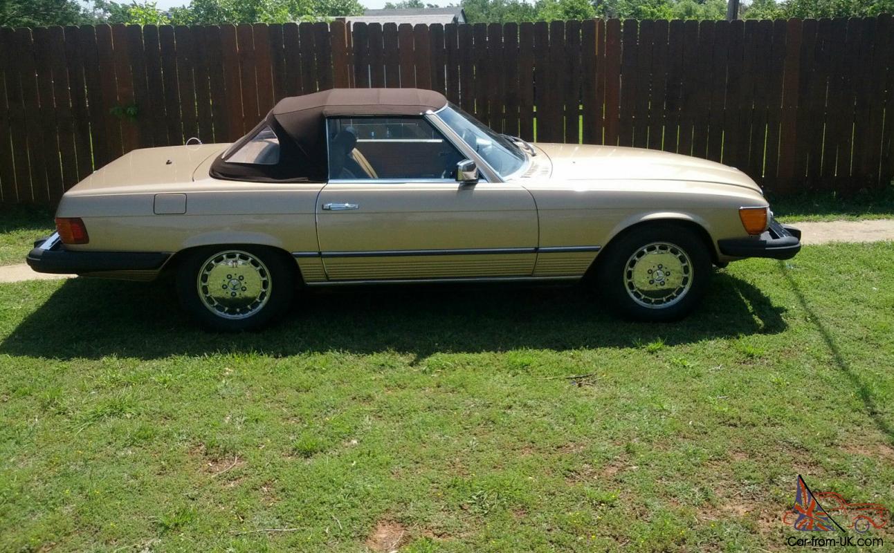 1980 Mercedes convertible for sale