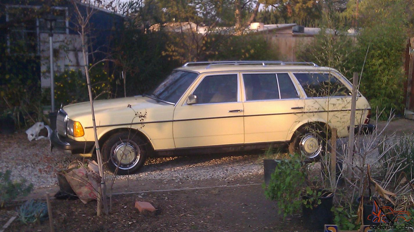 Mercedes running on biodiesel #3