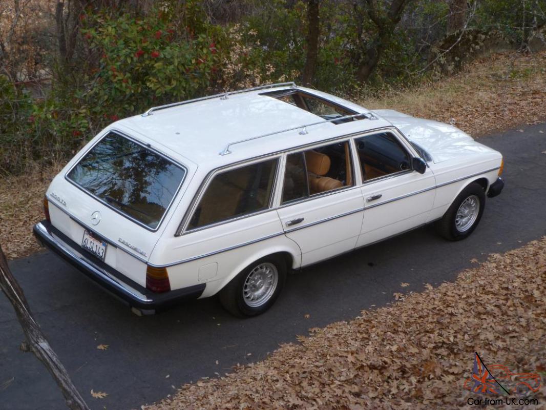 1982 Mercedes turbo diesel wagon #5