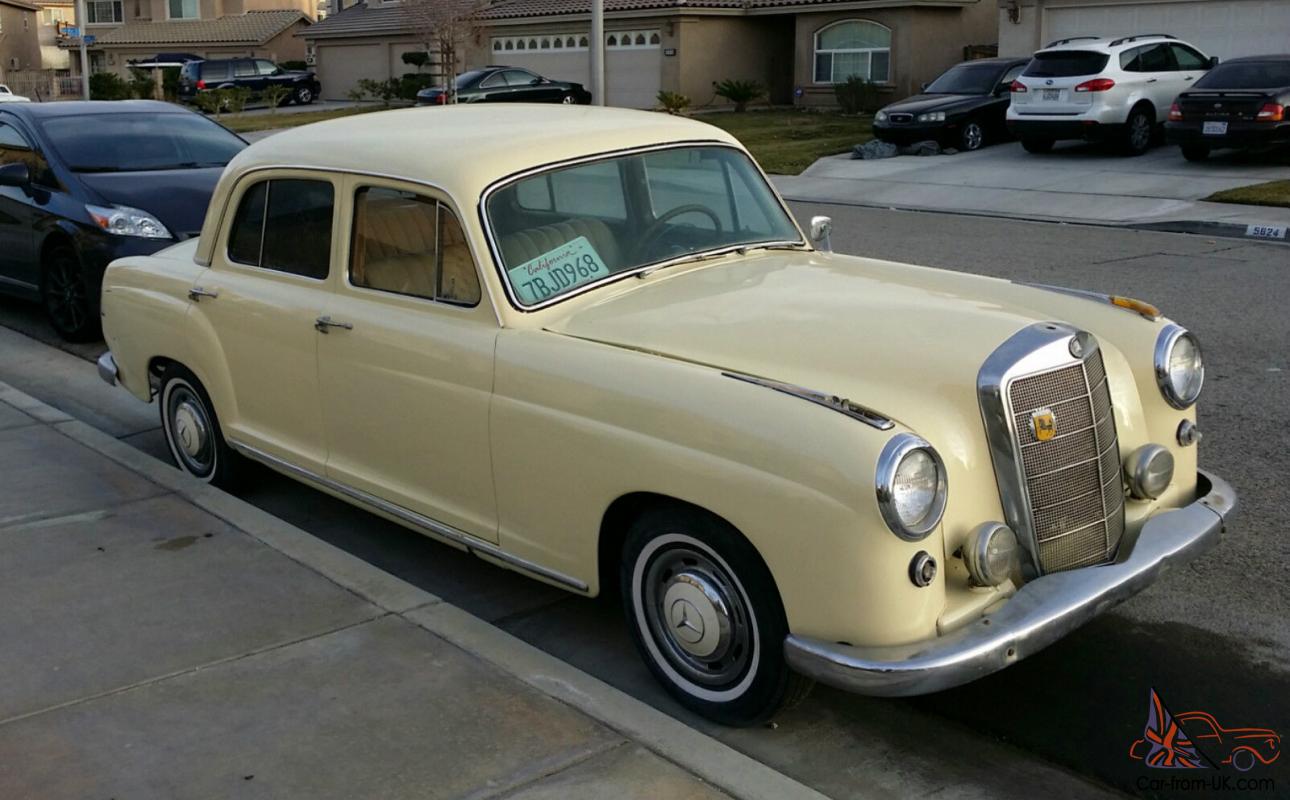1958 Mercedes ponton for sale #5
