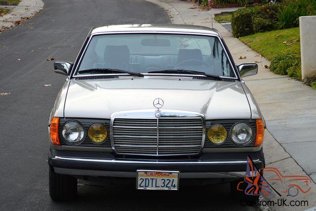 1985 Mercedes 300cd coupe diesel sale