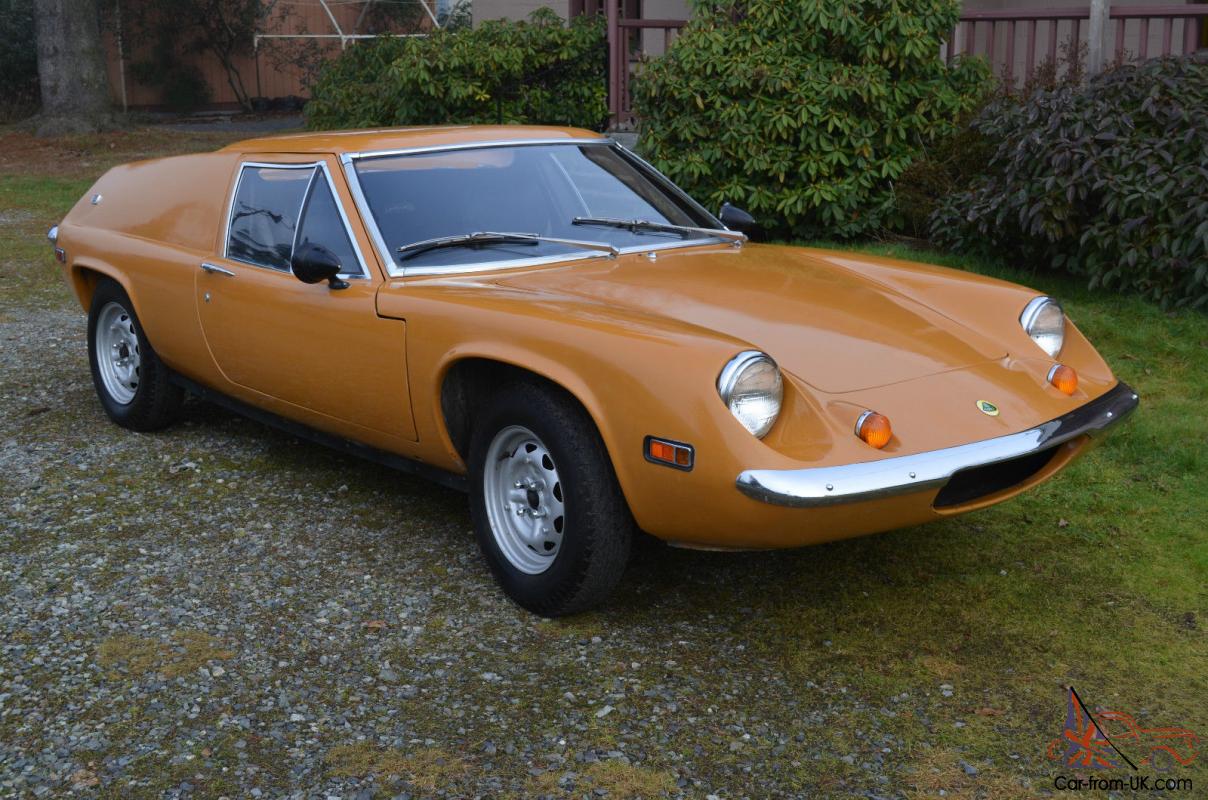 1970 Lotus Europa S2 Europe classic British sports car for sale