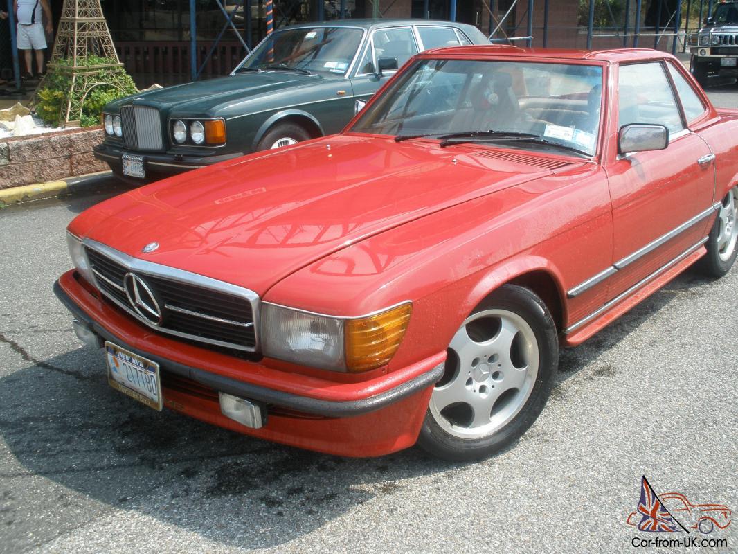 1984 Mercedes 500sl convertible #2