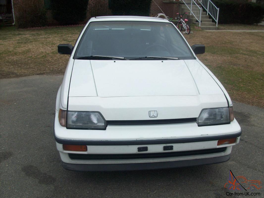 1986 Honda crx engine specs #6