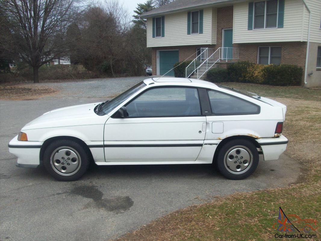 1986 Honda crx si engine specs #3