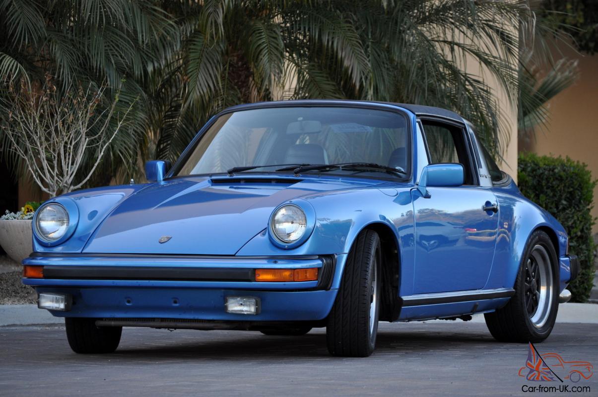 1982 Porsche 911 SC Targa in excellent condition