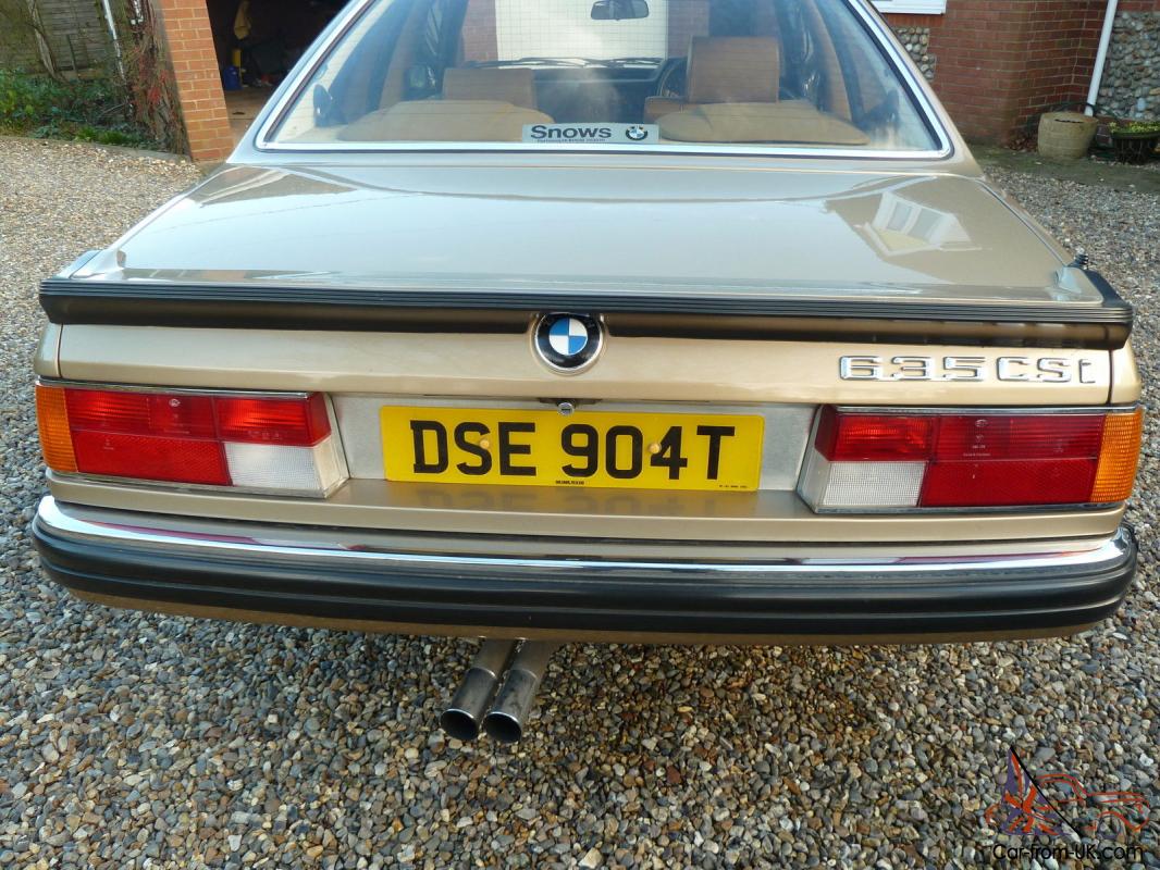 Bmw 635csi mileage