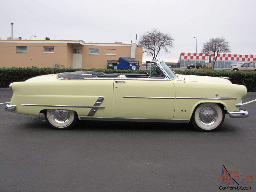 1953 Convertible ford sale sunliner