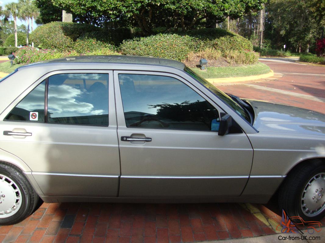 190E 1989 mercedes part year