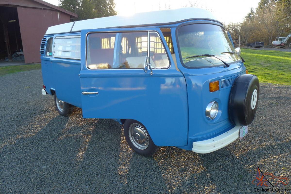 Restored VW Westfalia Camper Bus 1973