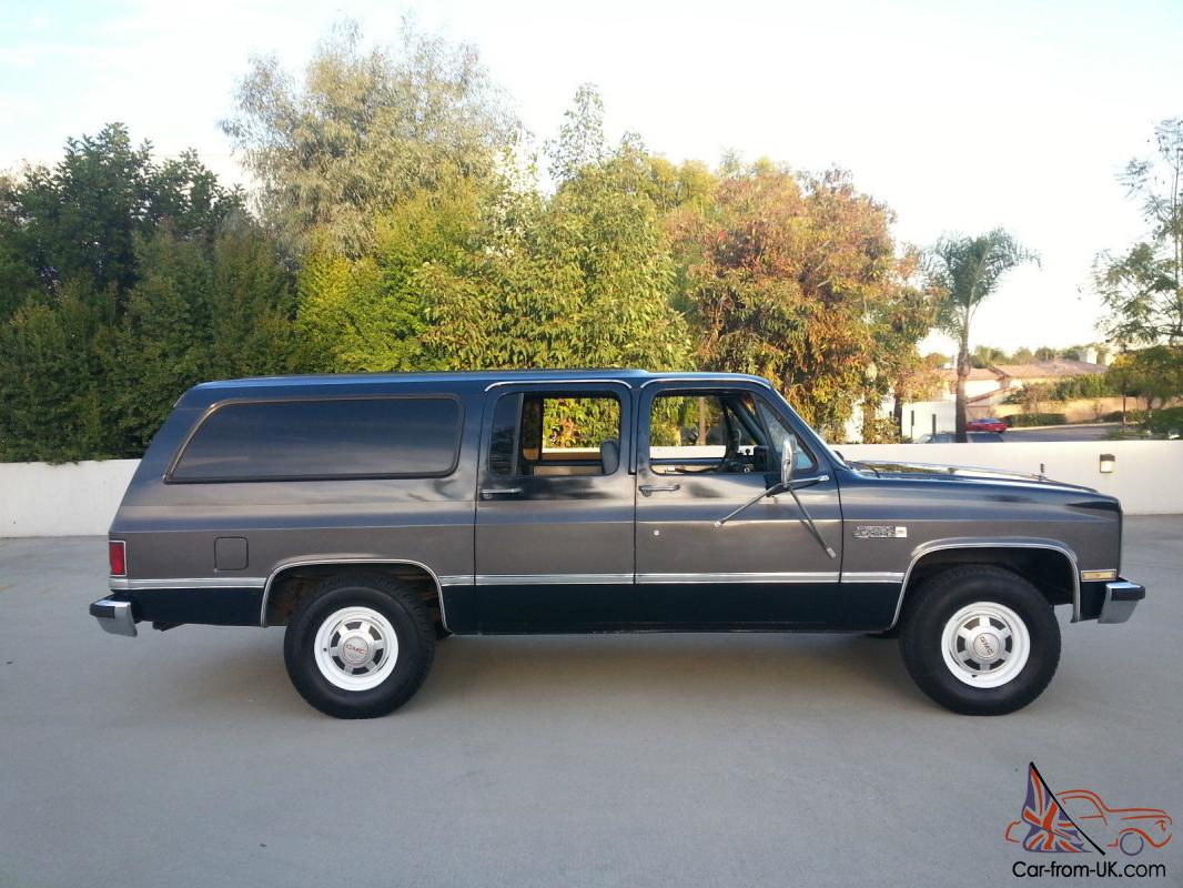 1987 Gmc suburban #4