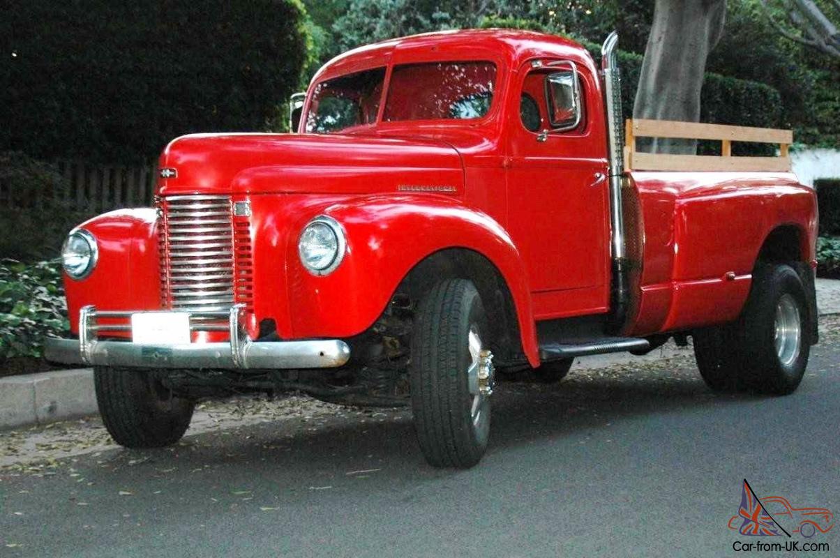 AWESOME Custom 41 International BIO DIESEL Shop Truck Pick Up Hot Rod Trade