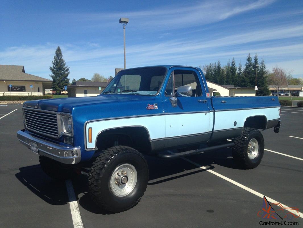 1976 GMC 3/4 TON 4X4 RUST FREE WITH UPGRADES